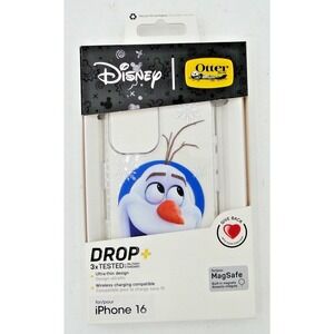 Disney OtterBox Frozen Olaf Snowman iPhone 16 Case Cover NEW!